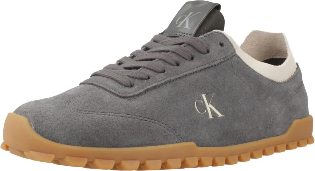 Baskets grises Calvin Klein Low Profile Runner avec semelle légère