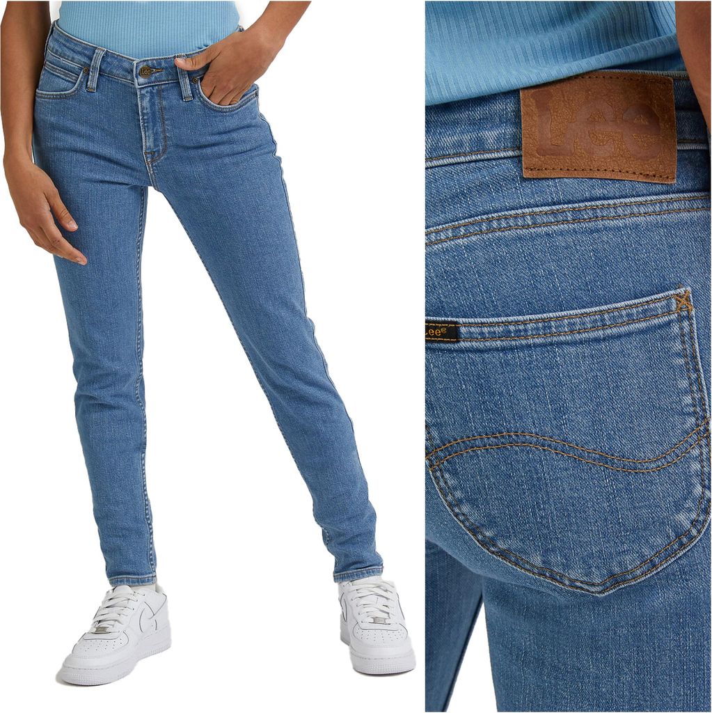LEE, Jeans da donna, Skinny fit, SCARLETT, W28 L31, Blau, Immagine del prodotto 