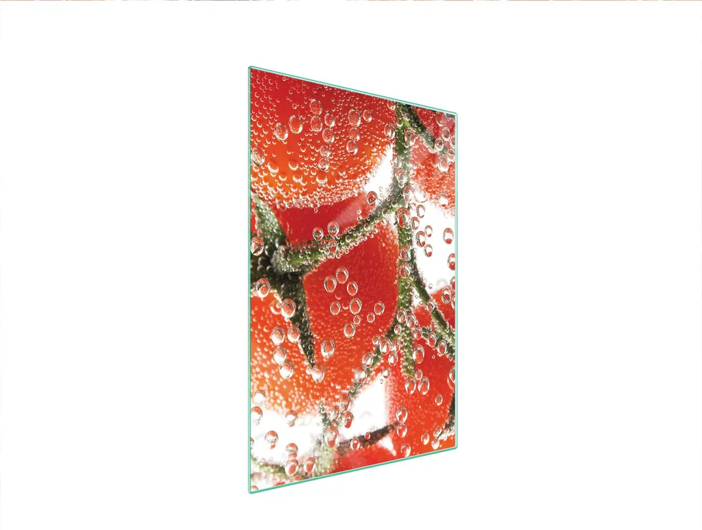 Tagliere in vetro 35x52 pomodoro