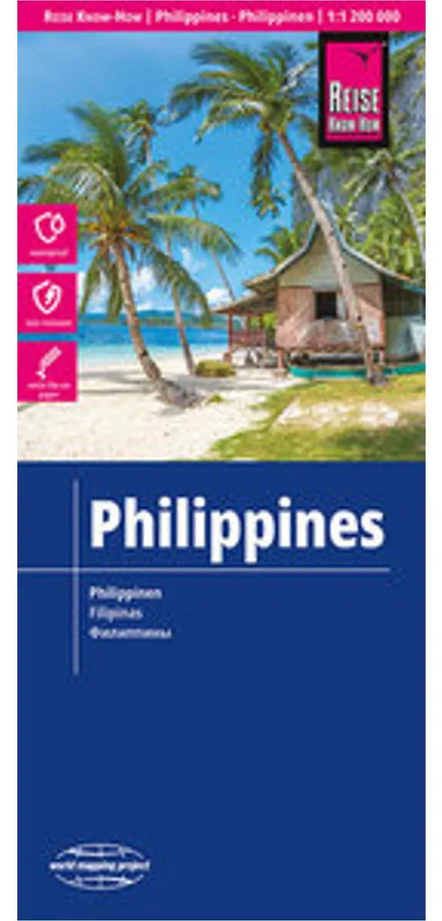 Carte Philippines pour préparer votre voyage et itinéraire de road trip