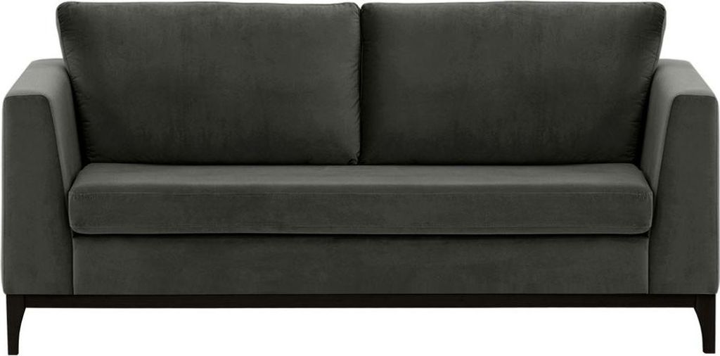 2,5-Personen-Sofa Gosena Wood-Velluto 19-black