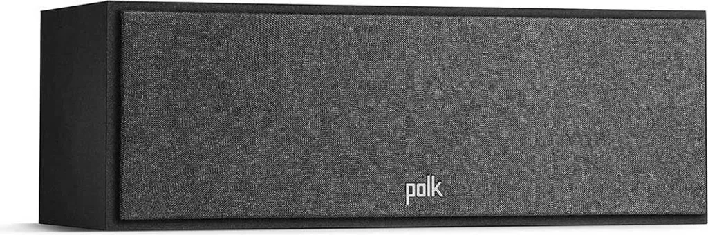 Enceinte centrale POLK MXT30CBK noire pour corriger les voix étouffées