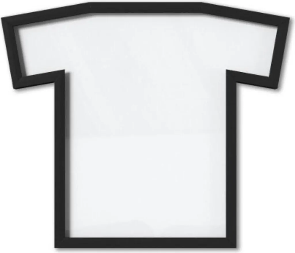 Présentoir Photo T-Frame Umbra Noir en Forme de T-shirt Design Original