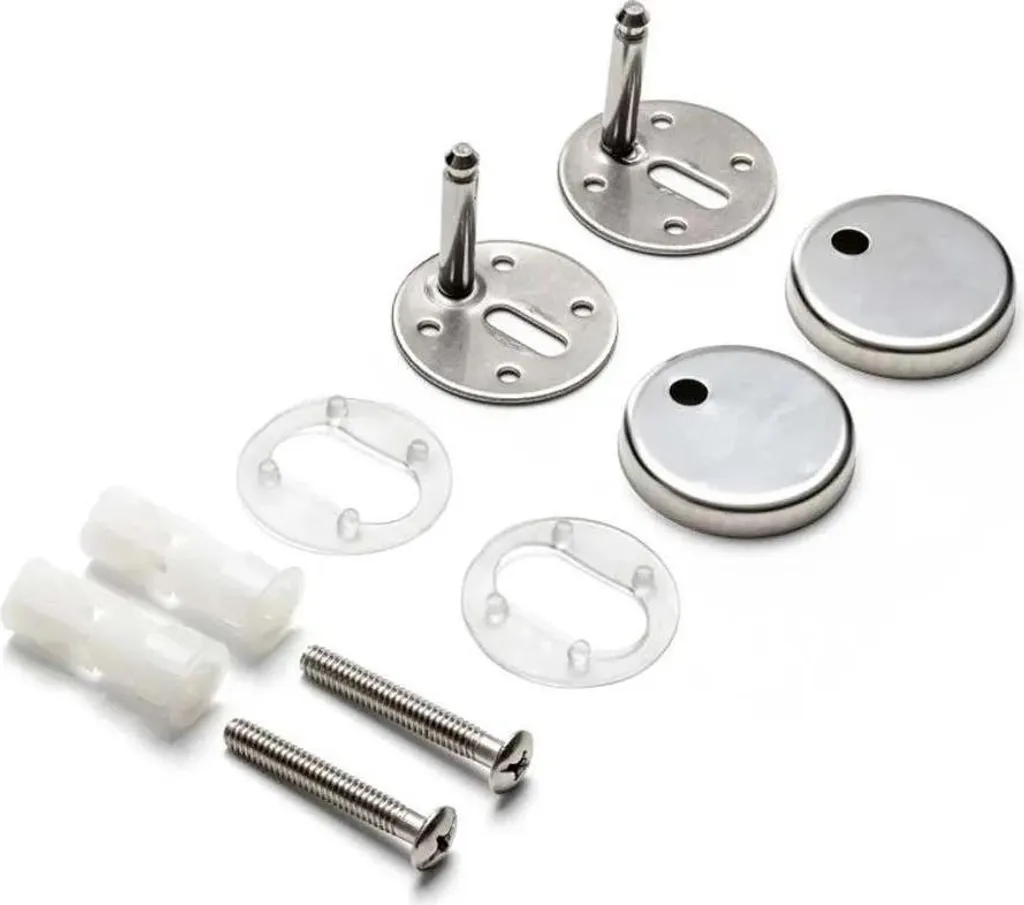 Tatay Comfort Viti WC Argento in Acciaio Inox - Ricambio Originale