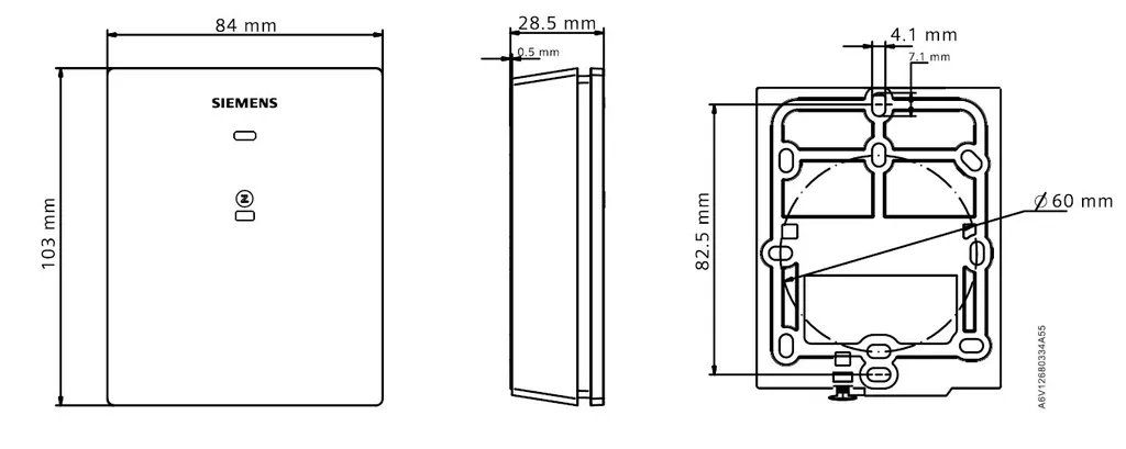 Siemens Connected Home RCR110.2ZB : Module de Commutation Zigbee Pro