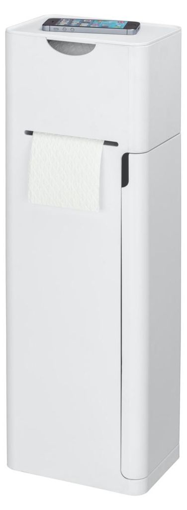 WENKO 6 in 1 WC-Garnitur 'Imon' in mattweiß Produktbild 