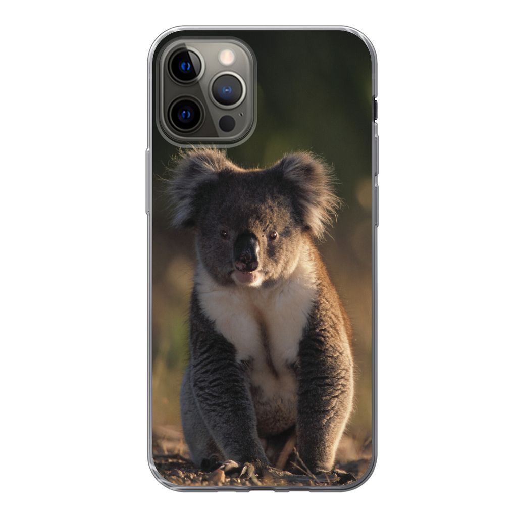 MuchoWow Handyhülle Schutzhülle Hülle für iPhone 13 Pro Koala - Sonne - Tier - Kinder - Jungen - Mädchen Silikon Softcase Handy Hülle - Han...