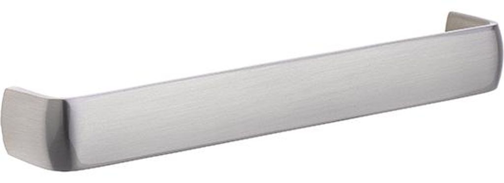 Oga 128 Möbelgriff aus gebürstetem Nickel + Schrauben