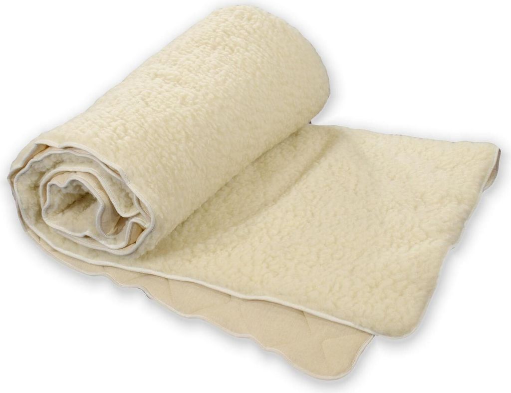 Traumschlaf Wollflor Duo Decke Lisa, Füllung: 100% Schurwolle 155x220 cm