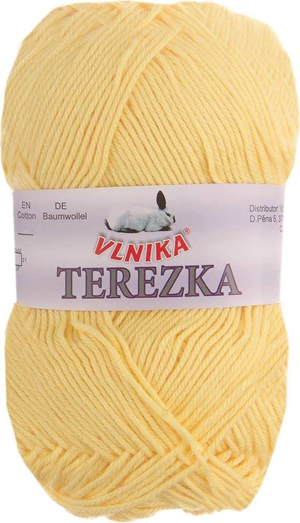 50g Strickgarn Häkelgarn Terezka 100% Baumwolle Baumwollgarn Baumwollstrickgarn