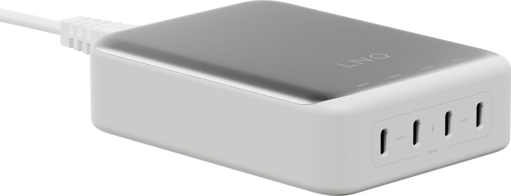 LINQ Connects 240W GaN2 DeskCharge Chargeur Multi-Port Image du produit 