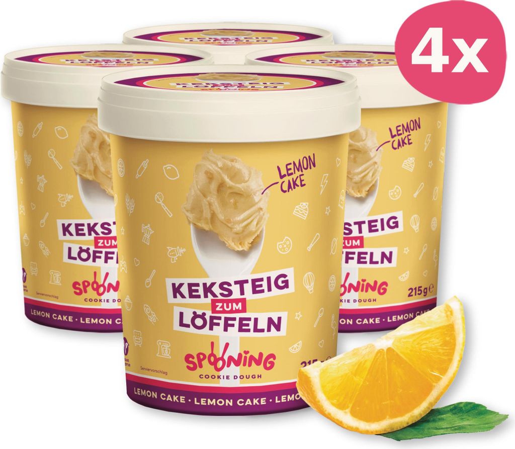 Spooning Lemon Cake Bundle (4 Stück)