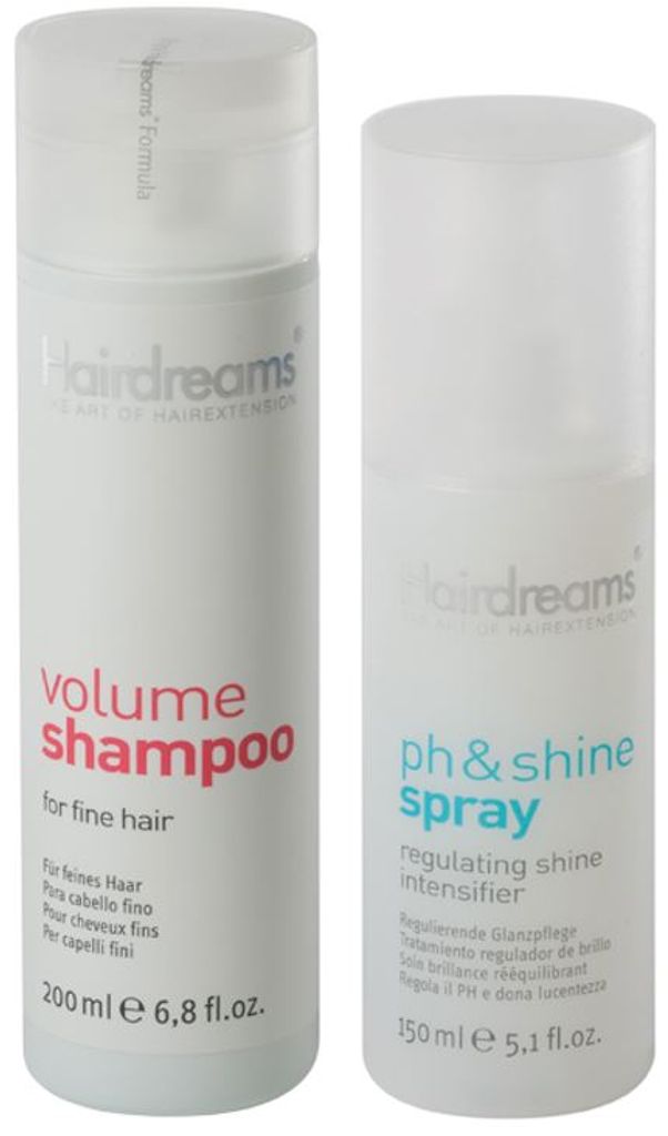 Hairdreams Volume Shampoo 200 ml + ph&shine Spray 150 ml Produktbild 