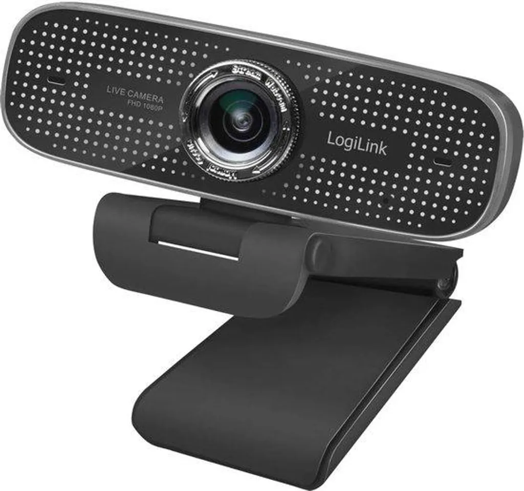 Webcam USB Full HD Angle 100° avec Double Microphone Intégré Antibruit