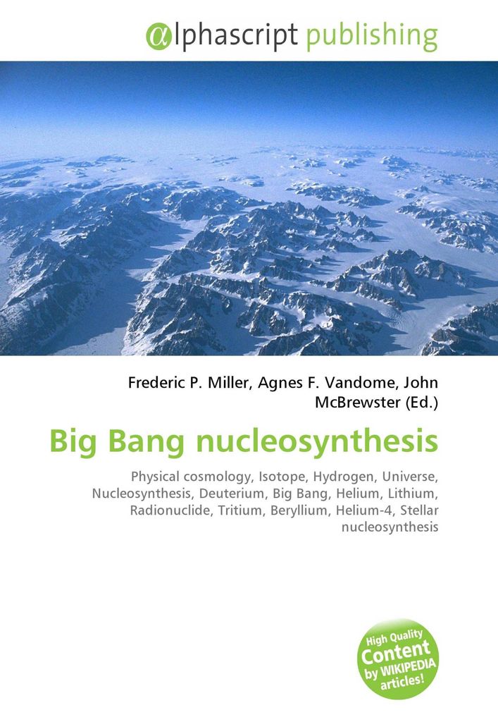 Big Bang nucleosynthesis
