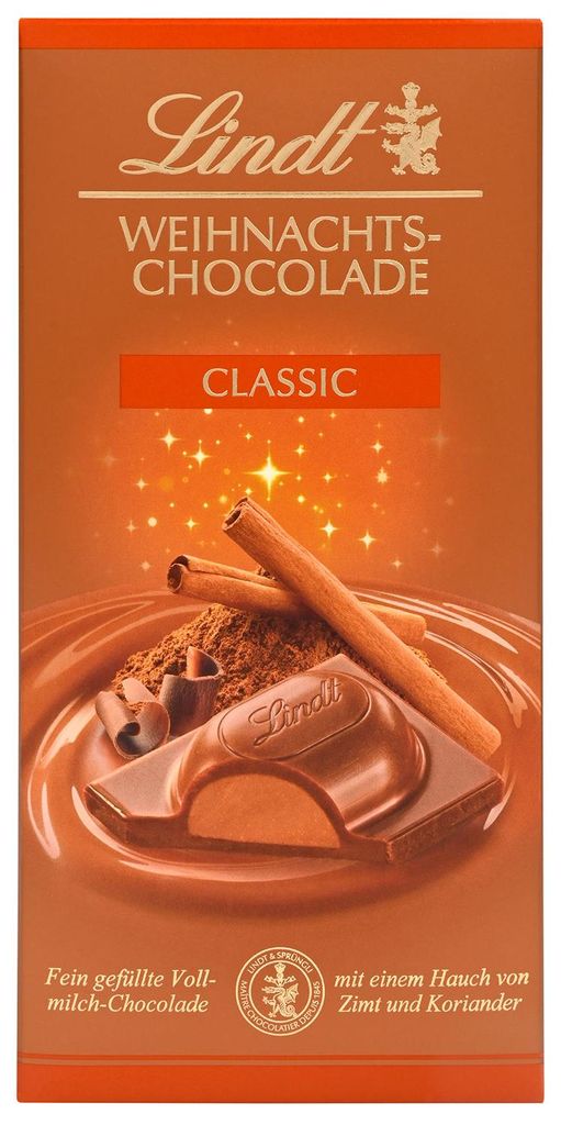 Lindt Kupferwelt, Milchschokolade, 100 g, 2418 kJ, 580 Produktbild 