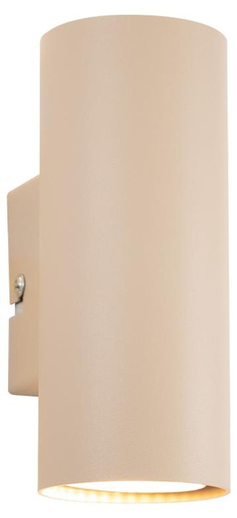 Olucia – Moderne Wandleuchte, dimmbar, Beige, Modell Elena Produktbild  KI-generiertes Bild