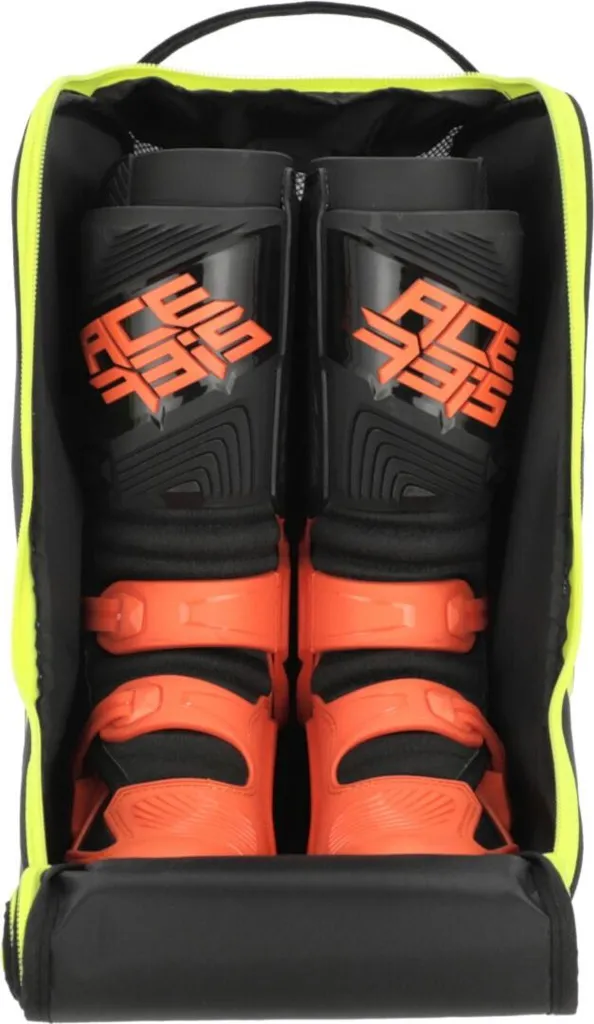 Évitez la boue avec le sac à bottes ACERBIS X-Linear ventilé et noir - 5