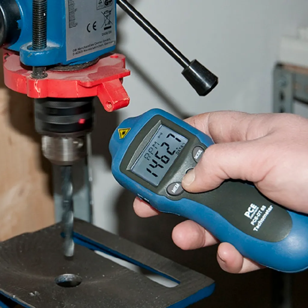 Compte-tours Numérique PCE-DT 65 pour Maintenance et Diagnostic