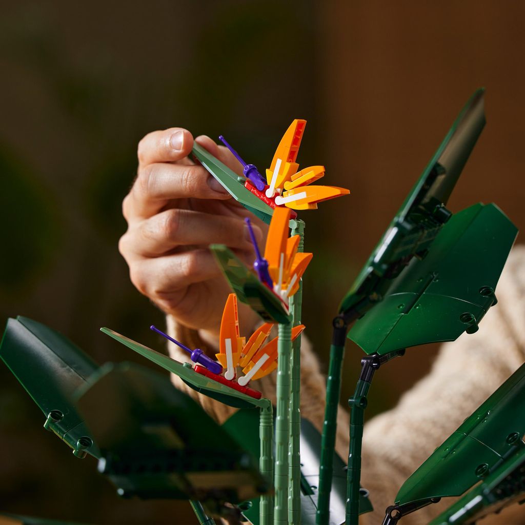 LEGO 10289 Icons Paradiesvogelblume, knstliche Pflanzen
