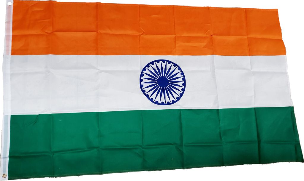 Fahne Indien Hissflagge 90 x 150 cm Flagge 
