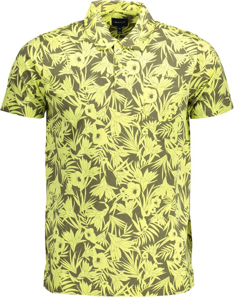 GANT Herren Kurzarm-Poloshirt Gelb 21012022091_GIALLO_709 : Größe - S Größe: S