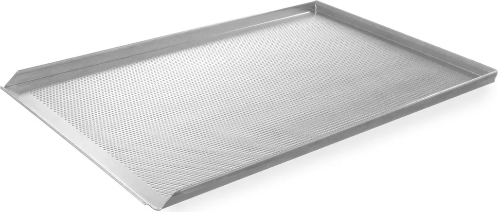 Teglia Hendi 808214 Forata 600x400 mm in Alluminio per Pasticceria