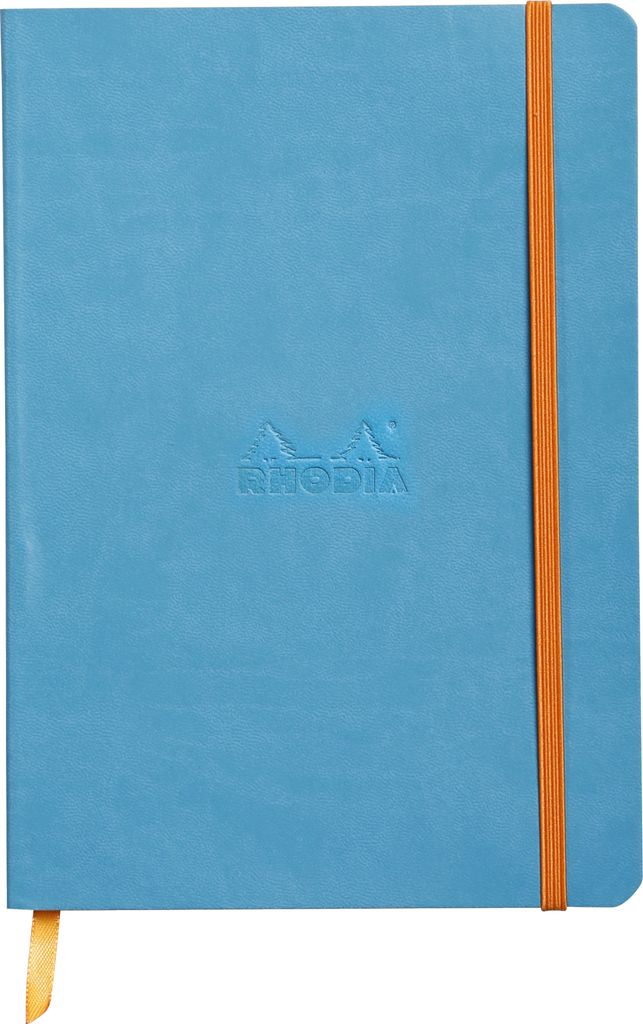 RHODIA Notizbuch RHODIARAMA DIN A5 liniert türkis 80 Blatt