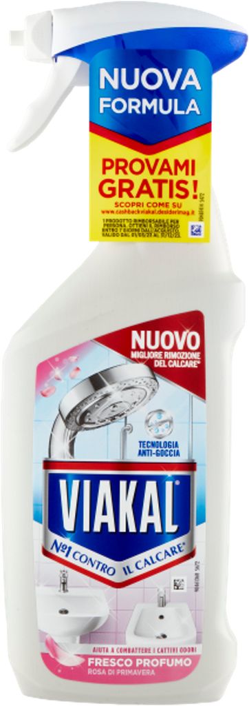 Détartrant en spray parfumé Fresco Profumo 470 ml - Viakal Image du produit 
