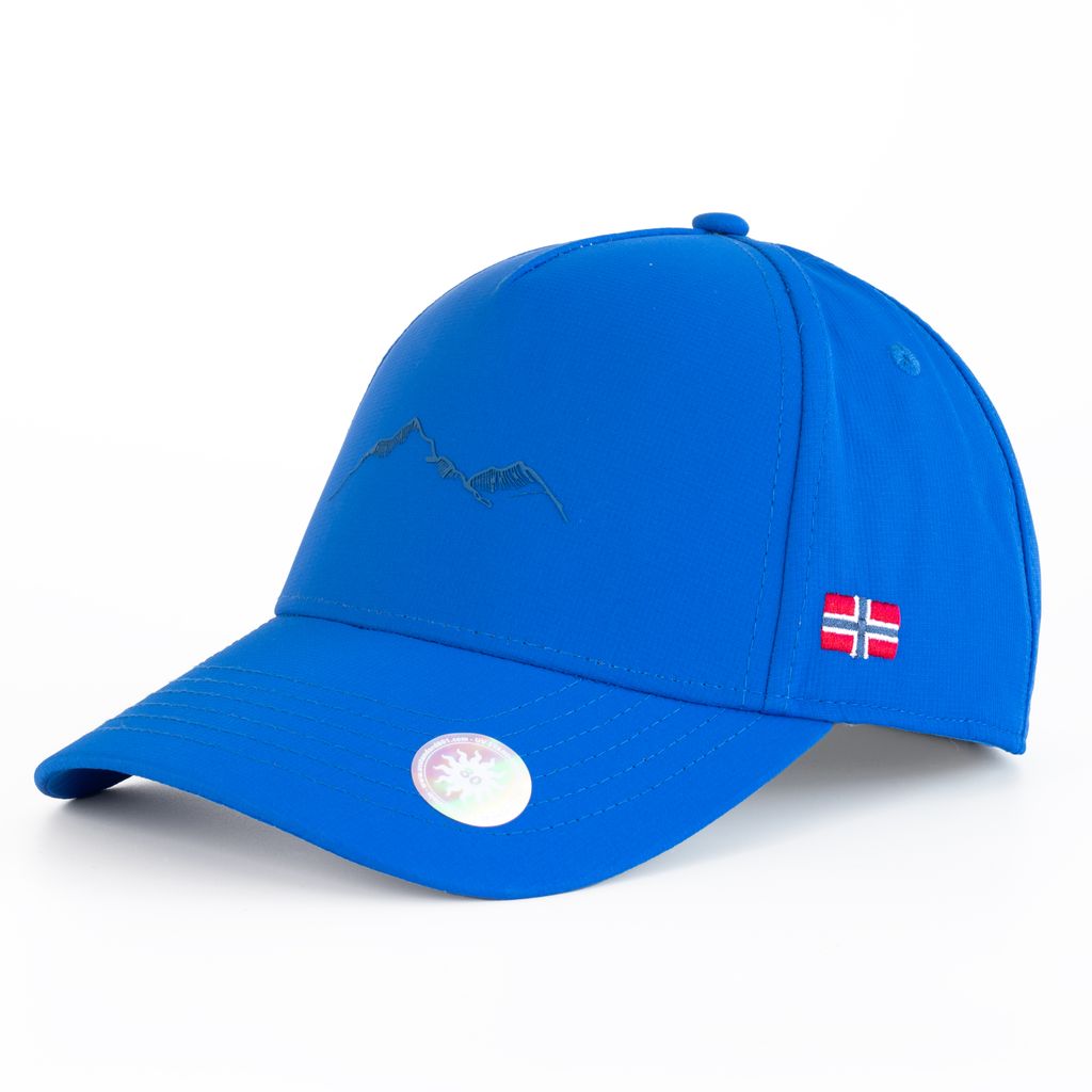 Nangaparbat Mountains Sun Protection Cap, royal blue