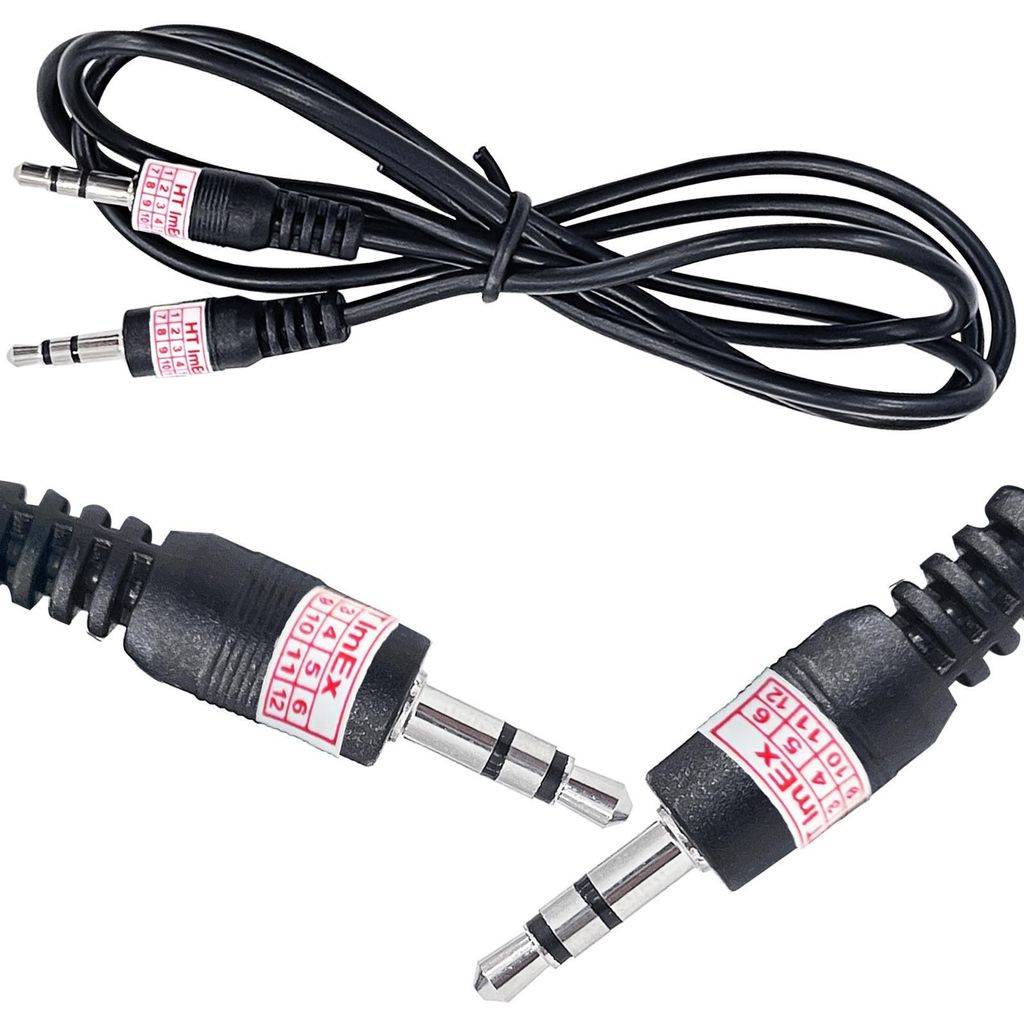 HT-ImEx AUX Audio Verbindungskabel 3,5mm Klinkenkabel Stecker Stereo TV Handy PC