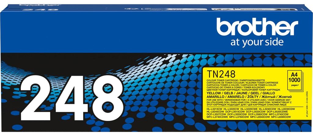 Brother TN-248Y, 1000 Seiten, Gelb, 1 Stück(e) Produktbild 