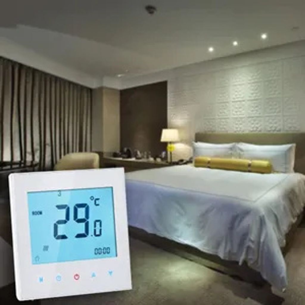 15X 5A Raumthermostat Fußbodenheizung Programmierbar wöchentliche LCD Touchscreen Wasserheizung Thermostat Room Controller Temperatur Innenthermo...