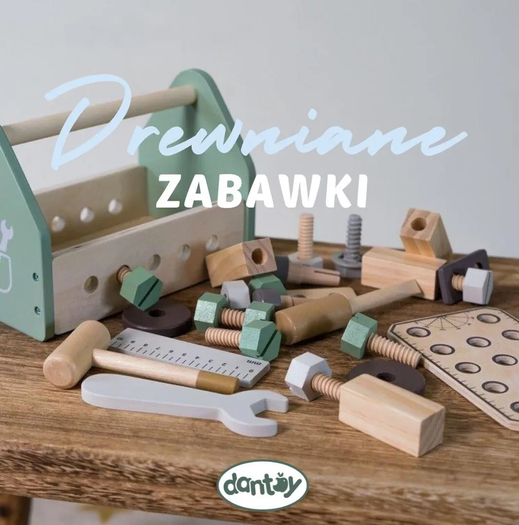 Set de bricolage enfant Dantoy - Valisette de 26 outils en plastique
