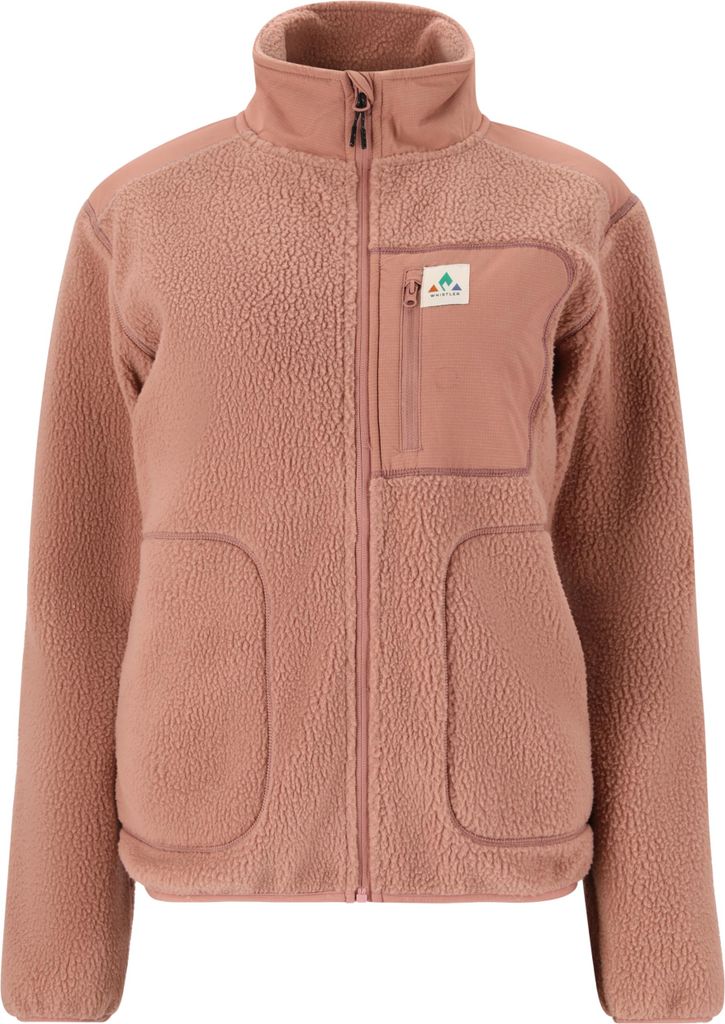 Athlecia Felis Fleece Damen Teddyjacke - Burlwood Burlwood Produktbild 