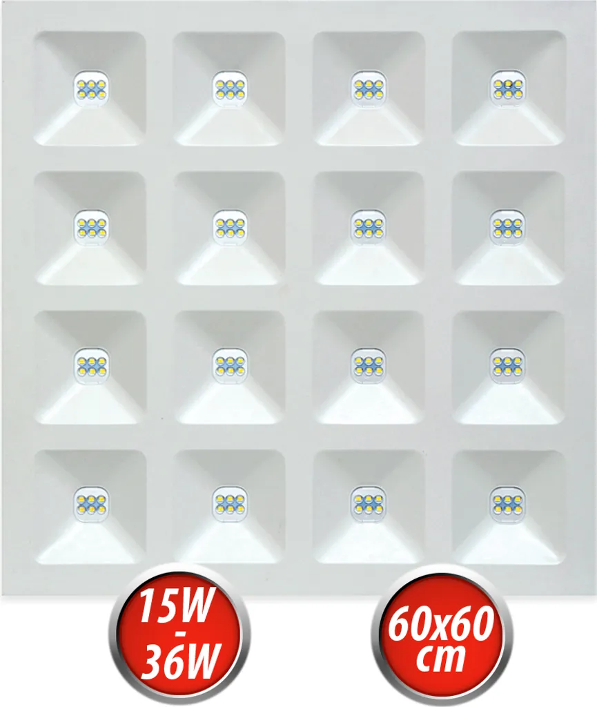 Design e Luce: Pannello LED 60x60 4000K per Open Space e Uffici
