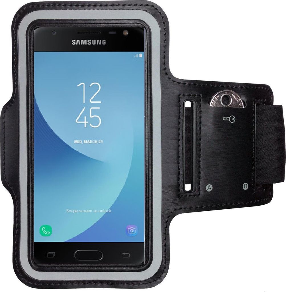 Armband für Samsung Galaxy J3 2017 Handy Sportarmband Handyhülle Fitness Laufhülle