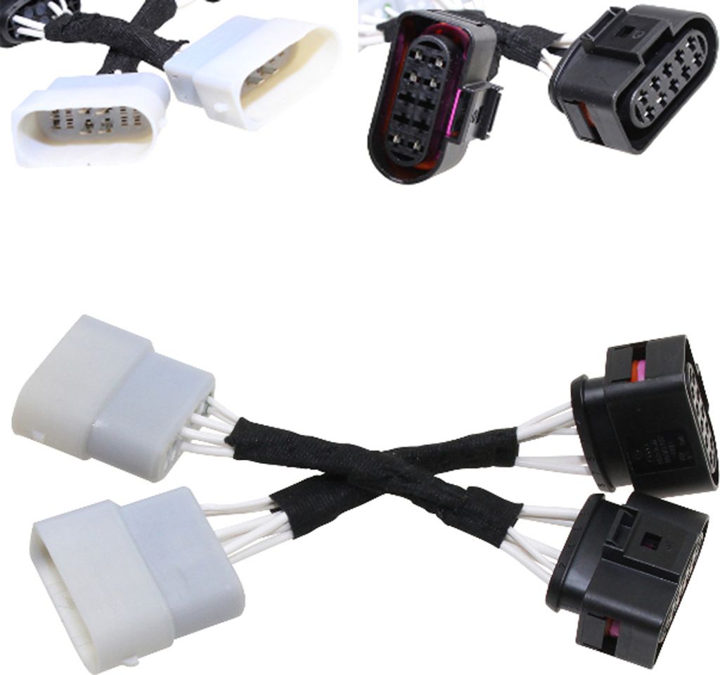 Oryginalny zestaw kabli adaptera Kufatec halogen 12-pin na Zdjęcie produktu 