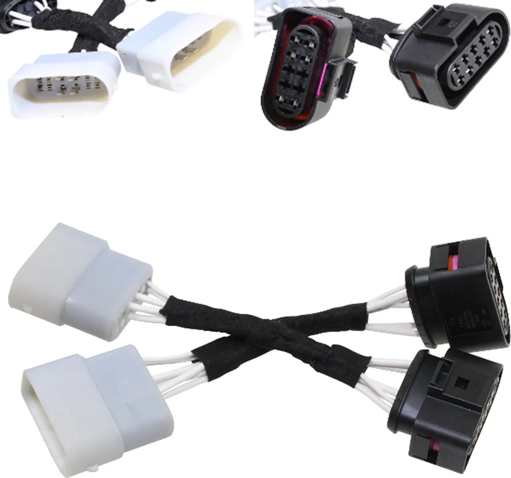 Adaptateur de phare Audi TT 8J pour brancher optique 12 pôles