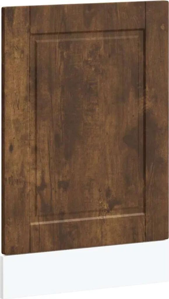Façade de lave-vaisselle 45 cm Porto en chêne fumé pour cuisine intégrée