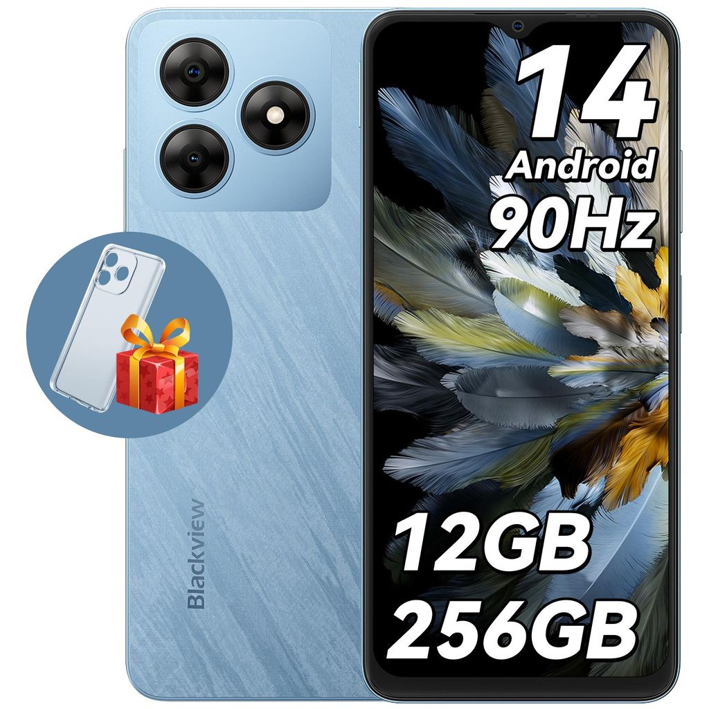 Blackview Wave 8 AI Handy Ohne Vertrag, Dual SIM, 6,56" HD+ Produktbild 