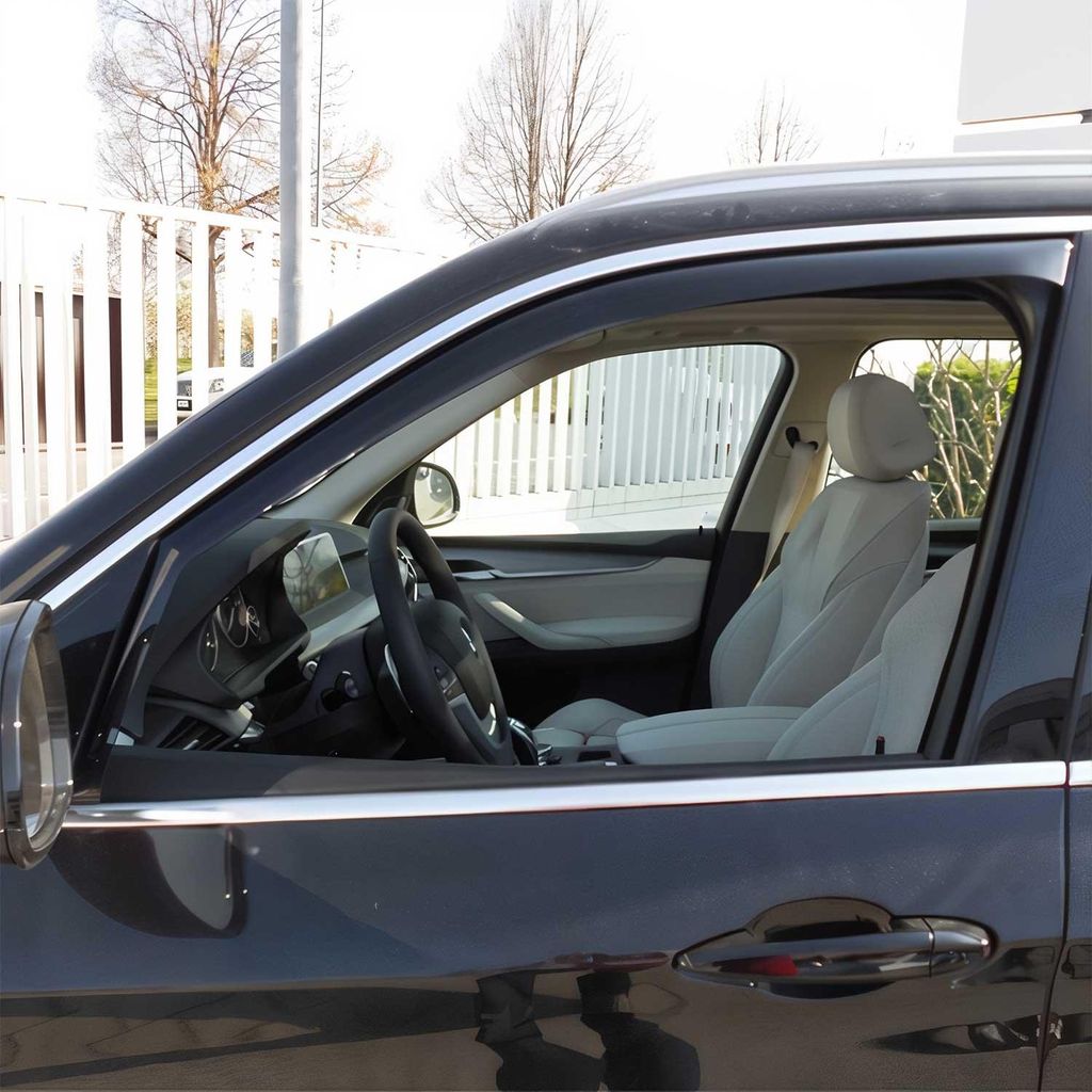 Windabweiser Regenabweiser für BMW X5 E70 2006-2013 Acryl Dunkel 2tlg