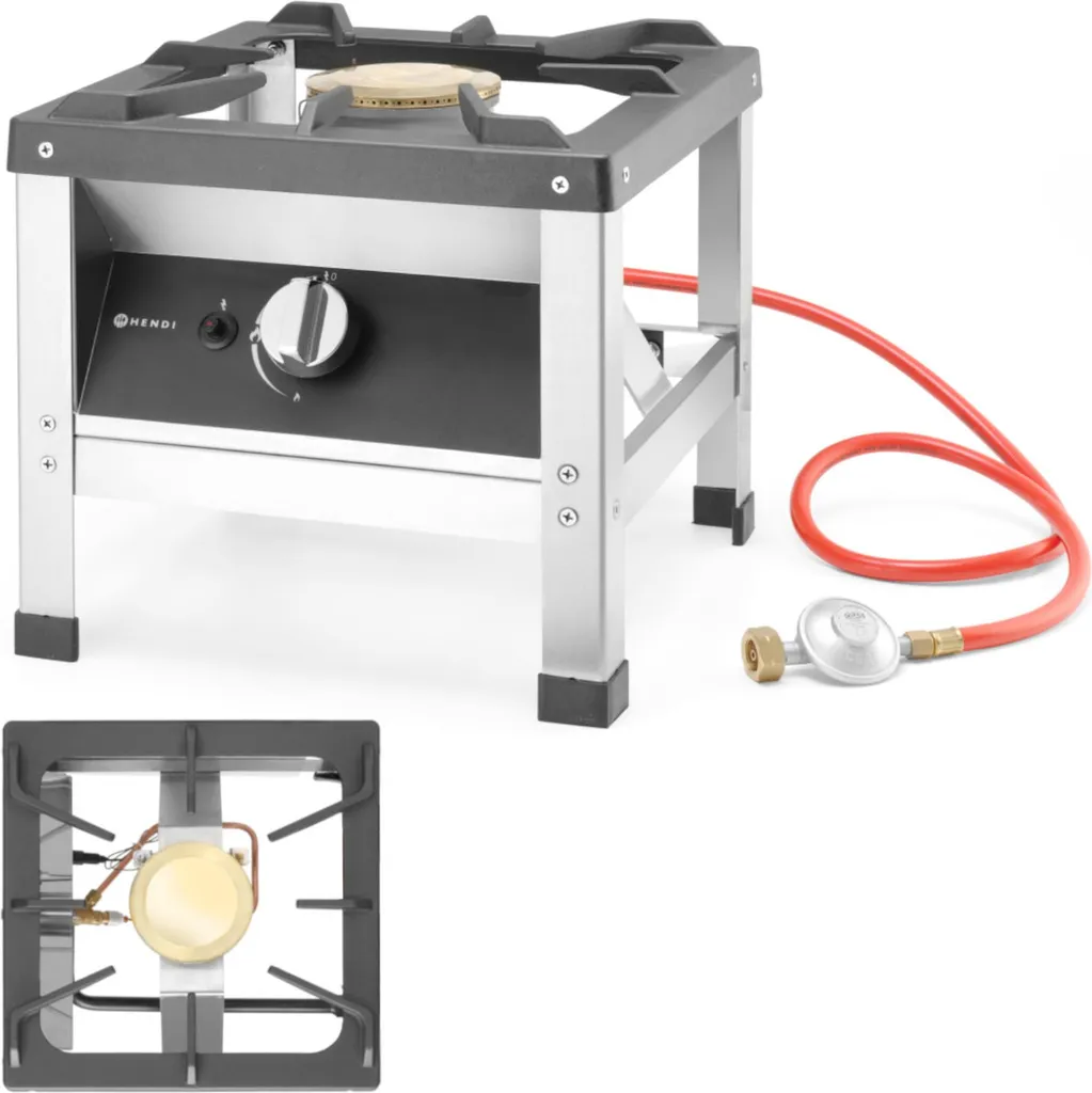 Réchaud gaz sécurisé KitchenLine avec thermocouple pour cuisson sans risque - 11