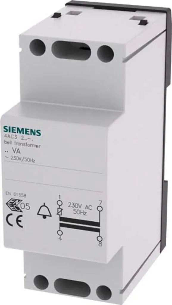 Transformateur de Sonnette 8-12V Siemens pour Tableau Électrique - 2