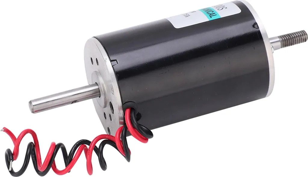 Moteur rotatif 24V pour bricolage et robotique 80W haute vitesse compact