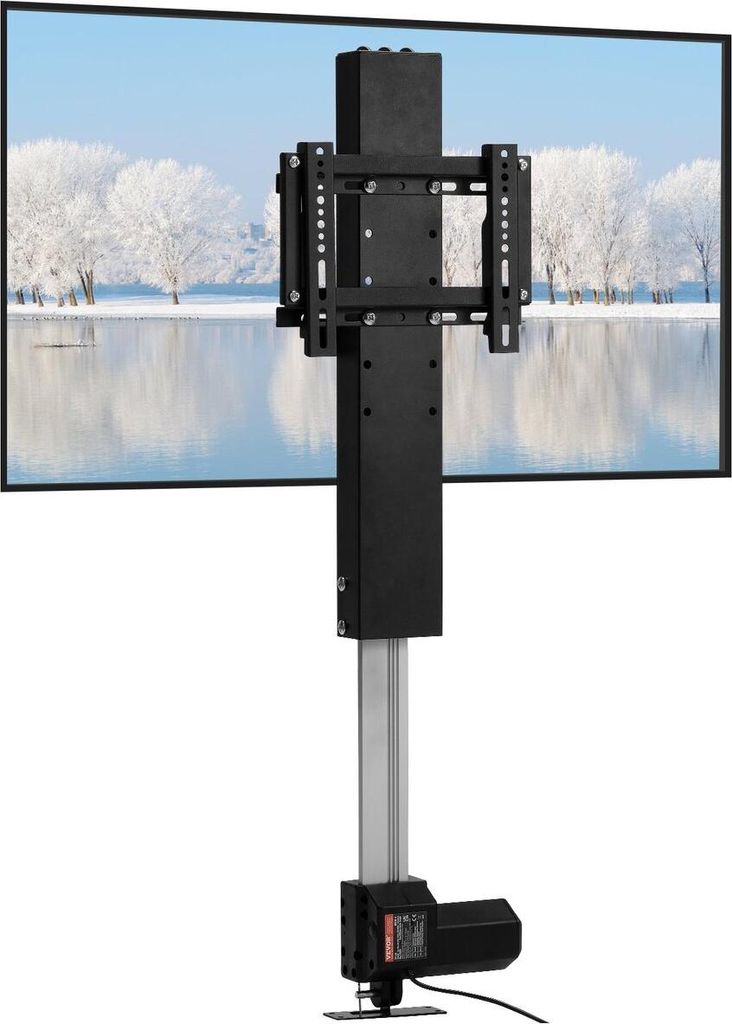 Motorisierter TV-Lift, Hublänge 20 Zoll, motorisierte TV-Halterung, geeignet für 28-32-Zoll-Fernseher, Lift mit Fernbedienung, höhenverstellbar,...