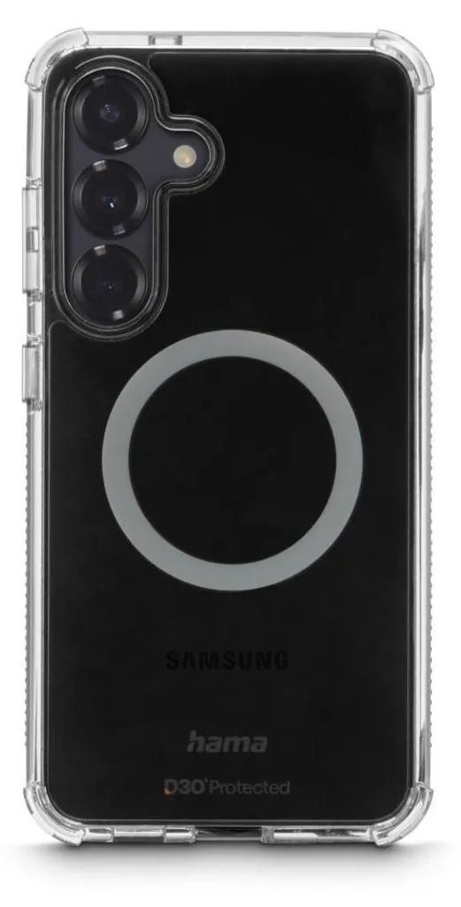Hama Extreme Protect Samsung S25 FE Cover Magnetica D3O Trasparente