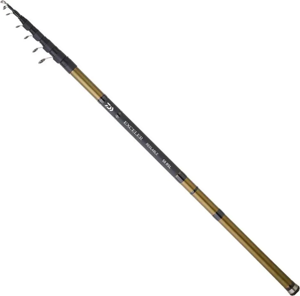 Daiwa Exceler R Bolognese Golden 5,00 m : Légèreté et Carbone Haut