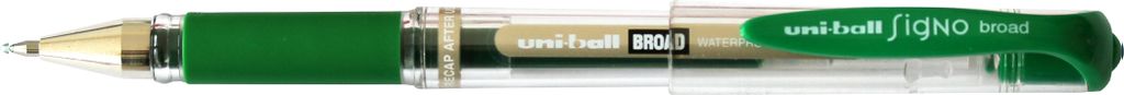 uni-ball Gelschreiber SIGNO broad UM-153C Strichstärke: 0,7 mm grün