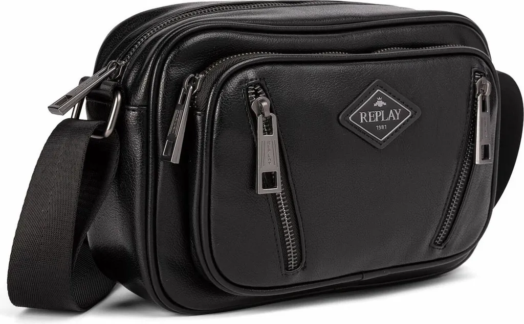 REPLAY Crossbody Bag Black | La Borsa Nera Più Cool del Web - 2